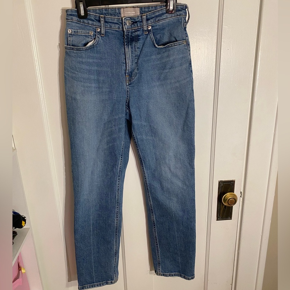 Everlane High Rise Straight Jean Size 28